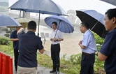 王洪斌调研督导城市防洪工作