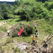 永定区谢家垭乡：党建引领聚合力 重建家园庆七一