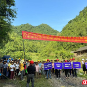永定区谢家垭乡：以工代赈惠民路开工 安全培训筑牢施工防线