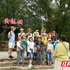 张家界黄龙洞：农旅融合生态美 田园风光引客来（组图）