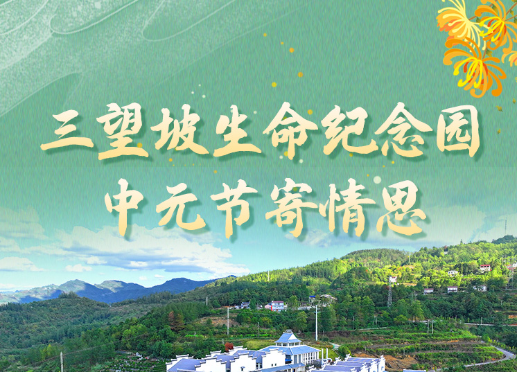 长图 | 三望坡生命纪念园 中元节寄情思