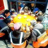 慈利县：爱心餐饮坚持10年为“城市美容师”免费供早餐