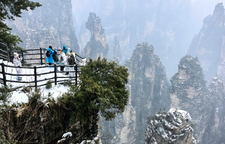 雪落奇峰！张家界把冬天绘成了水墨仙境