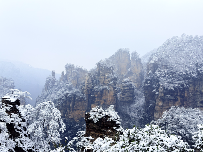 冬韵张家界 暖心服务迎宾来