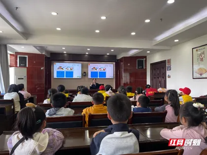永定区：燕窝塔社区儿童走进检察机关，向校园欺凌说 “不”