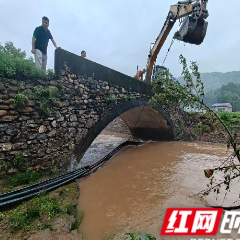 慈利县赵家岗土家族乡：汛情面前显担当 干群合力除险情