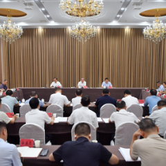 刘革安主持召开全市林下经济和茶产业工作专题会