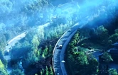 百丈峡的路