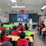 永定区枫香岗街道进学校开展防溺水和心理健康主题宣讲活动