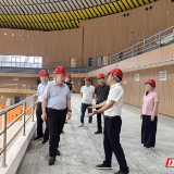 张家界市国资委赴贺龙体育中心、奇幻大庸城开展“走找想促”调研