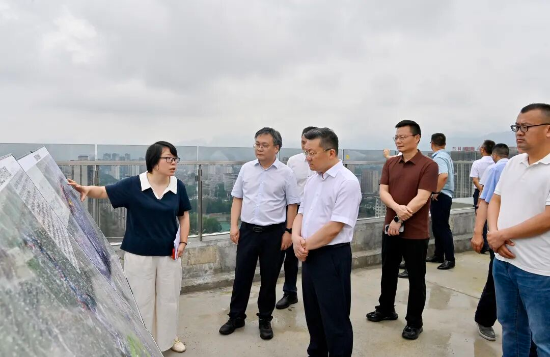 陈澎调研全市国土空间规划工作