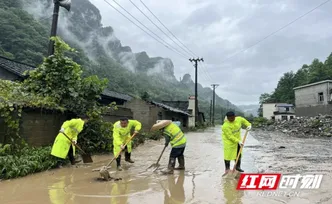 吉首市矮寨镇全力推进大兴寨水库灾后清淤工作