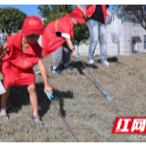 湖南省商务厅开展“大手牵小手，保护母亲河”志愿服务活动