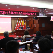 湖南省粮食和物资储备局举行学习贯彻党的十九届六中全会精神宣讲报告会
