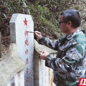铭记便不朽 双峰县退役军人为烈士扫墓获网友点赞