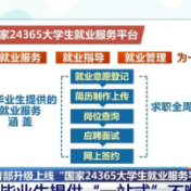多措并举拓宽就业渠道 “国家24365大学生就业服务平台”全新升级上线！