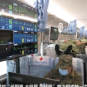 东部战区首次用动车组卫勤演练
