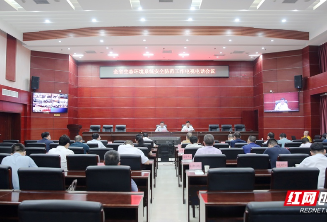 湖南省生态环境系统安全防范电视电话会议召开