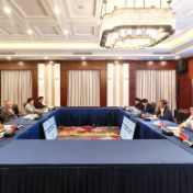 沈晓明与李泽湘一行座谈