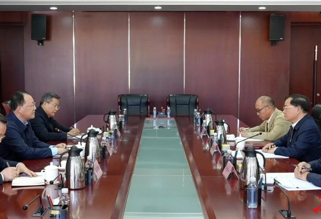 省政府与工信部在京举行工作会谈 毛伟明金壮龙出席