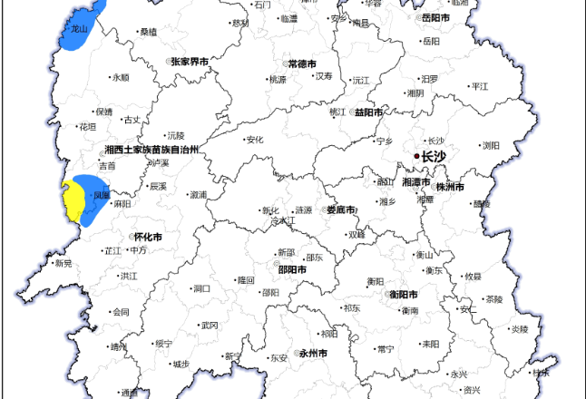 最新预警丨怀化、湘西等局地发生山洪灾害的可能性较大