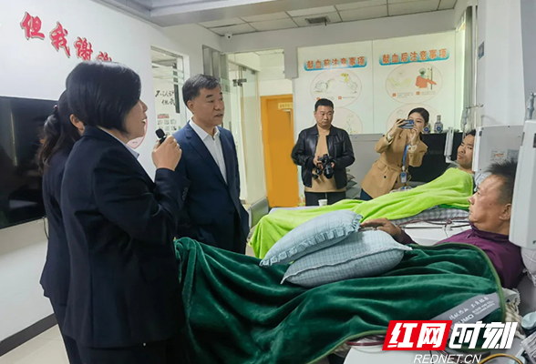 省卫健委一行在常德调研督导无偿献血工作