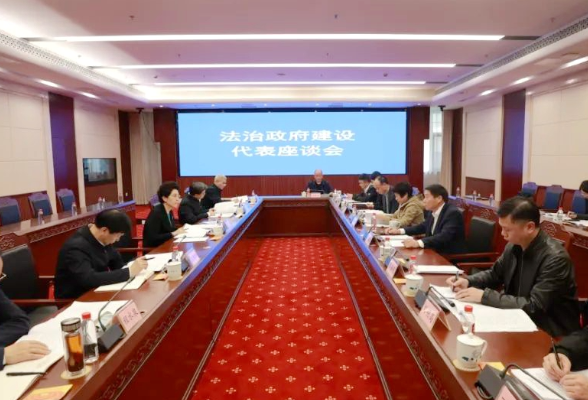 湖南省人大常委会召开法治政府建设专项监督代表座谈会