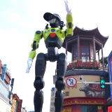 无人巡逻车与“机器人交警”同步上岗 长沙构建立体化交通管理新模式