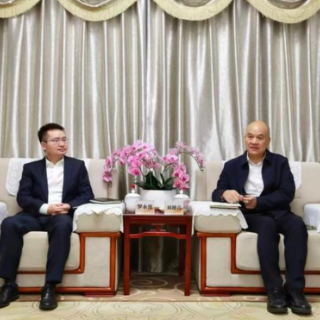 刘越高会见中国民生银行长沙分行党委书记、行长罗永波一行