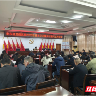 衡东县卫健局召开2025年基本公卫绩效评价和乡村振兴工作培训会