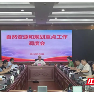 衡阳市自然资源和规划局召开重点工作调度会议