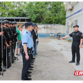 “红蓝对抗”淬精兵！直击耒阳公安实战演练现场