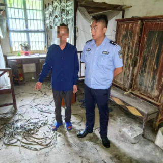 衡阳县公安侦破系列盗窃铜芯电线案