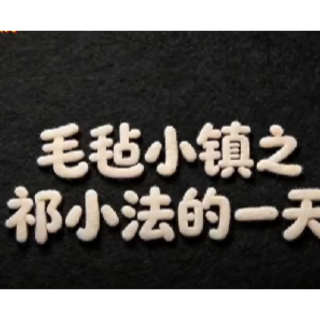 视频|毛毡小镇之祁小法的一天