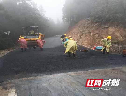 衡山县：衡心谷至二水夹金护林点道路主体工程完工