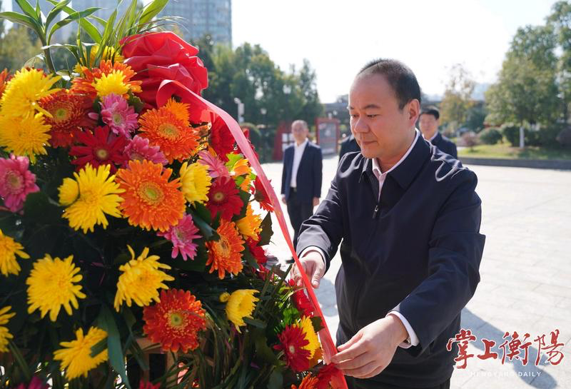 朱健到湘南学联纪念馆、南岳半山亭调研：一棒接着一棒跑，坚定扛起省域副中心城市的历史担当