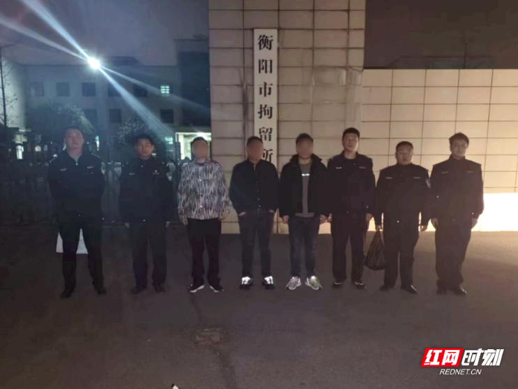 3人当场被抓，蒸湘公安成功查处一起赌博案