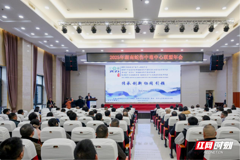 2025年湖南蛇伤中毒中心联盟年会在南华医院召开