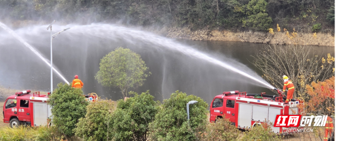 衡阳蒸湘区:以练筑防!上演森林火灾扑救实战演练