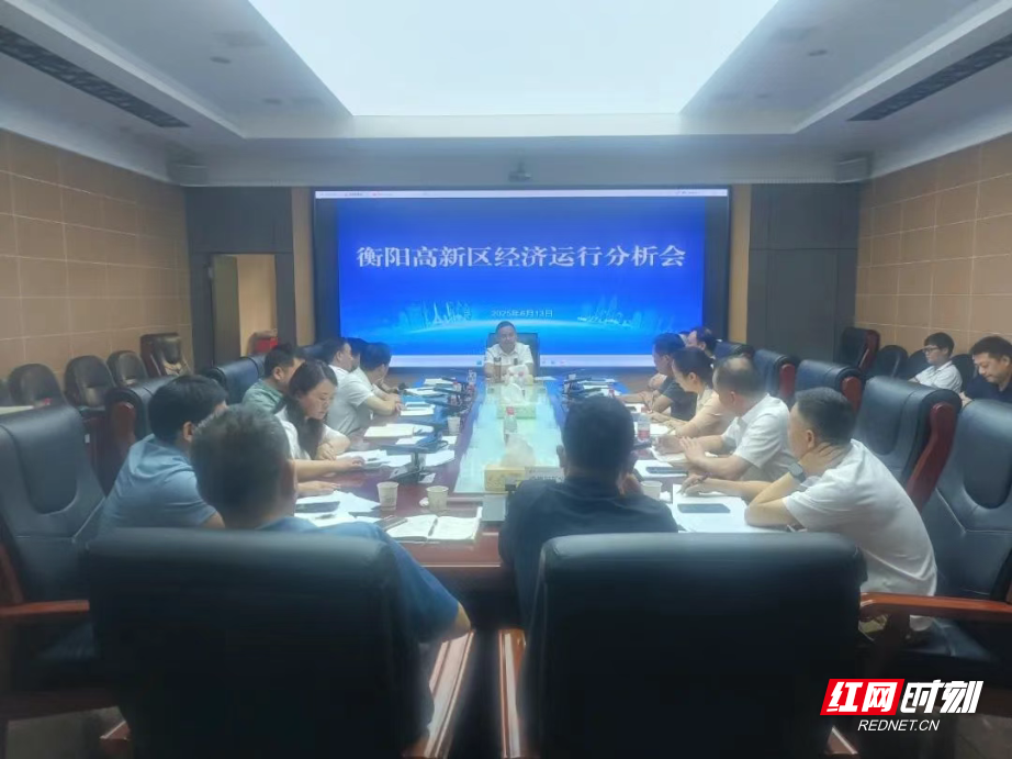 衡阳高新区召开经济运行分析会