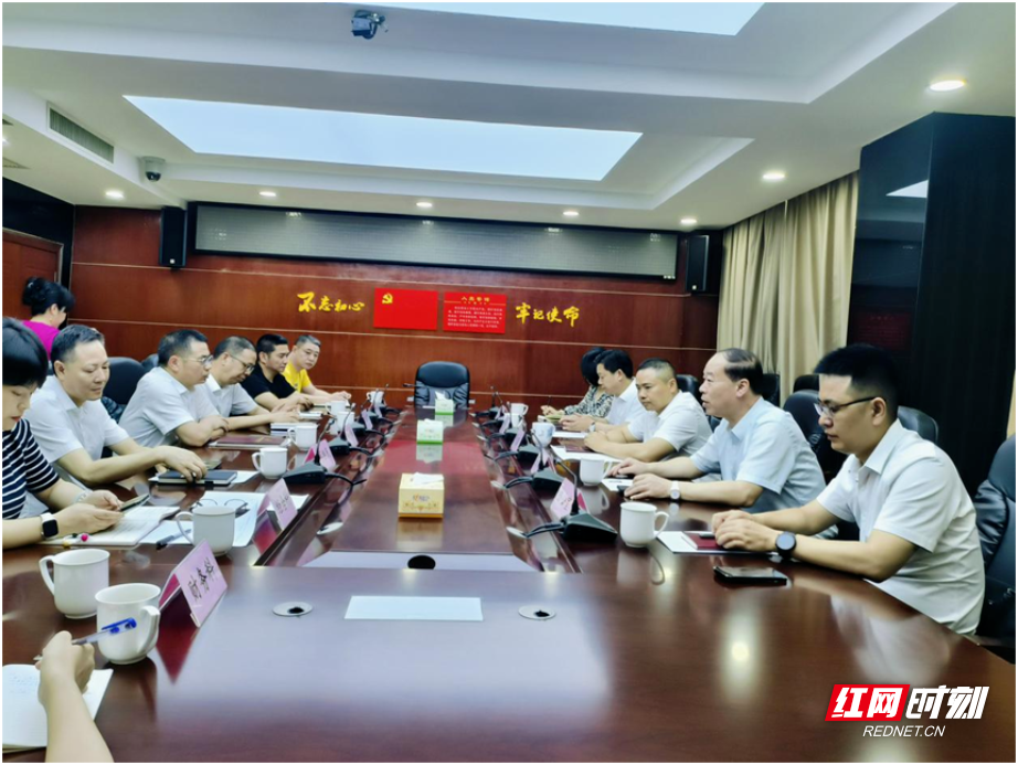 衡阳高新区主要领导调研综保区运营并督导园区土地高效利用