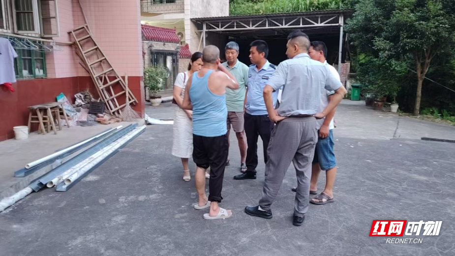 衡山县江东乡：平安宣传入民心，义务巡防除隐患