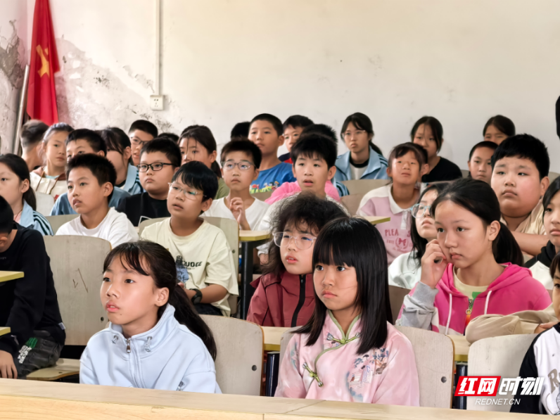 “读懂红色衡阳，赓续红色血脉” 主题活动走进衡阳县栏垅乡中心小学