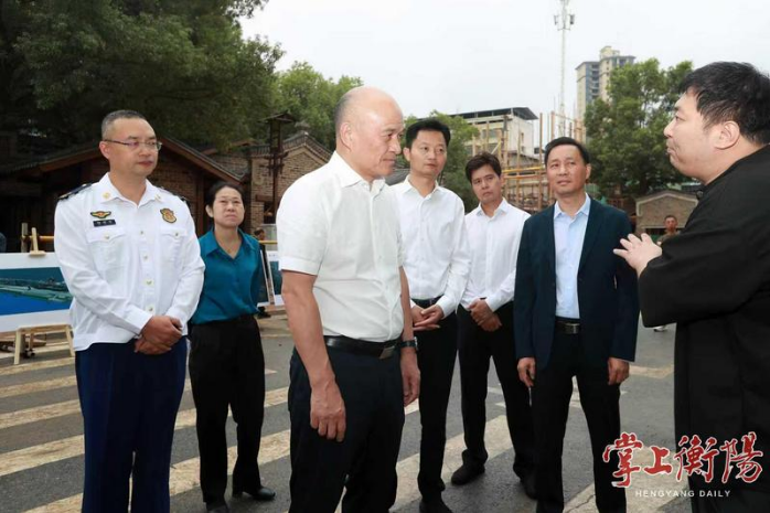 刘越高赴衡山县调研节前安全生产、消防安全工作