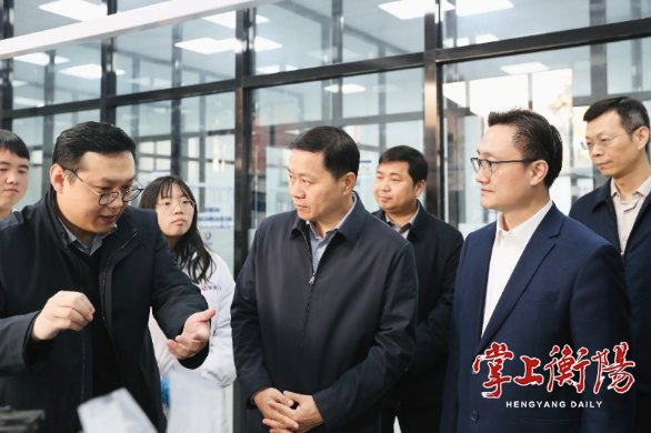 刘中杰赴衡东县、衡阳华菱钢管、衡阳智能衡器计量产业园调研