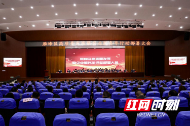 雁峰区召开高质量发展暨企业服务年行动部署大会