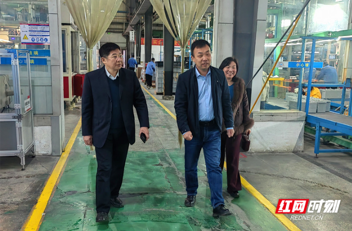 湖南交通工程学院赴衡阳市瑞启新能源有限公司开展访企拓岗交流