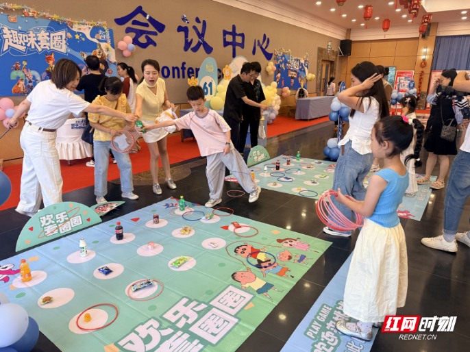 庆“六一”，中国电信衡阳分公司举办“拥抱AI 共创智铃”员工亲子游园系列活动