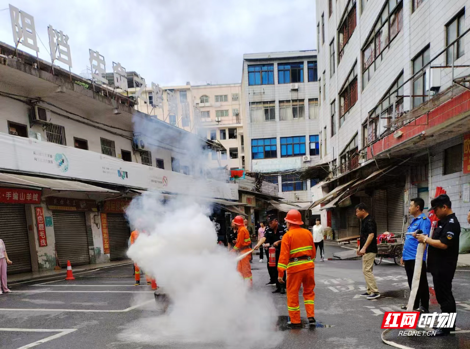 安全瞭望台㉑｜拉网式排查 沉浸式培训 矩阵式宣传 珠晖区“三箭齐发”守护市场群安全