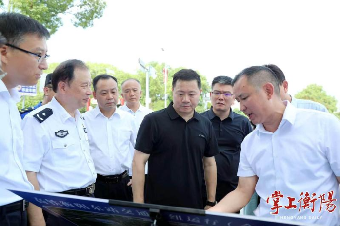 刘中杰专题调研高铁衡阳东站交通组织优化工作